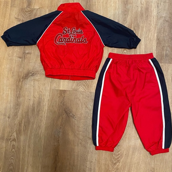 🍼 Majestic MLB St. Louis Cardinals windbreaker set - Picture 5 of 8
